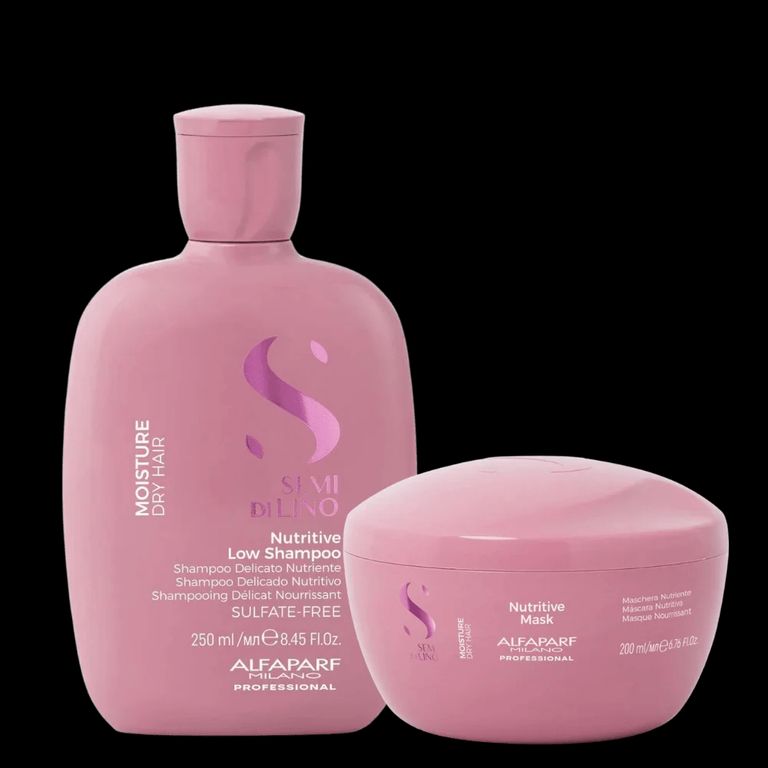 ALFAPARF SEMI DI LINO – Nutritive Dúo Shampoo 250 ml + Mask 200 ml