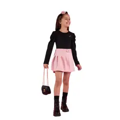 KIDS MASHMELO - Polo Con Encaje En Canesu Para Niña