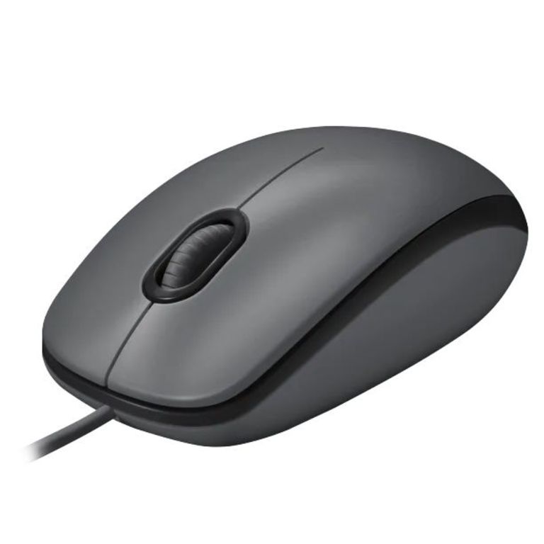 MOUSE CONECTOR USB M90 DARK MIDNIGHT DPI 1000 GRIS Y NEGRO