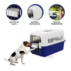 RYBIU IMPORT - Caja Innovadora de Mascota L60 en Azul Y+Agendita