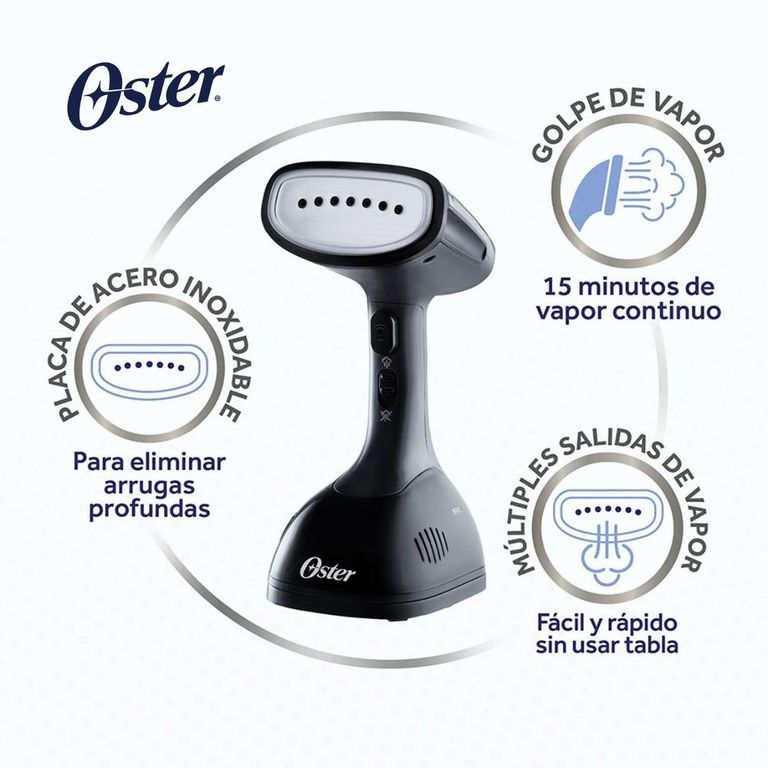VAPORIZADOR DE PRENDAS - NEGRO GCSTES100