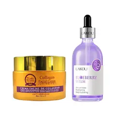 NEVADA NATURAL PRODUCTS - Crema Facial Antiarrugas + Serum Facial Arándanos