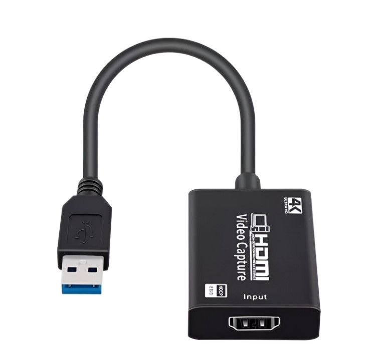 Capturador de video HDMI USB 3.0 FULL HD 4K