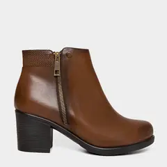 TOP MODEL - Botines Casuales Mujeres Tms-006 Adri Cuero