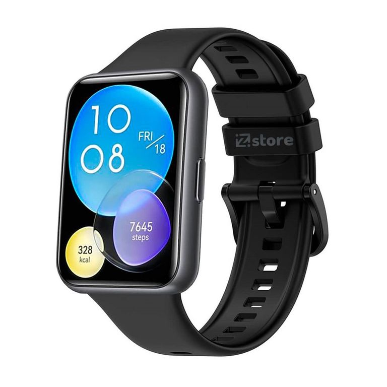 CORREA SILICONA PARA HUAWEI WATCH FIT 2 - NEGRO