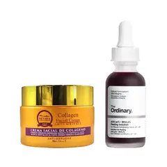 NEVADA NATURAL PRODUCTS - Crema Facial Antiarrugas + Serum AHA 30%+BHA 2%