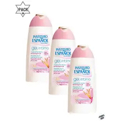 INSTITUTO ESPANOL - Pack 3 unds Instituto Español Gel Íntimo Uso Diario Higiene Femenina 300ml