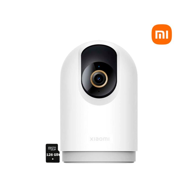 Cámara Seguridad C500 Wi-Fi 3K 5MP Gira 360º + Micro SD 128GB