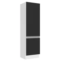 TU MESITA - Alacena 2 puertas Clásica Clorinda color BlancoNegro