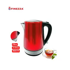 FINEZZA - Hervidor Eléctrico 2l Ck-656HA Rojo