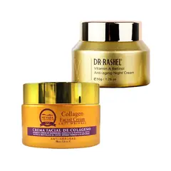 NEVADA NATURAL PRODUCTS - Crema Facial Antiarrugas + Crema de Noche Vitamina A Retinol