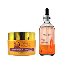 NEVADA NATURAL PRODUCTS - Crema Facial Antiarrugas + Serum Vitamina C Niacinamida