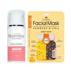GENERICO - Serum Concentre hialurónico + Máscara Kumquat y Chia