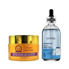 NEVADA NATURAL PRODUCTS - Crema Facial Antiarrugas + Serum ácido Hialurónico