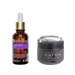 GENERICO - Aceite Facial Vitamina E + Mascarilla De Barro Perlas Negras