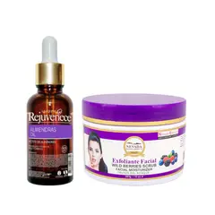 GENERICO - Aceite Facial de Vitamina E + Exfoliante frutos del bosque