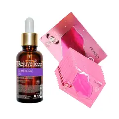 GENERICO - Aceite Facial Vitamina E + Mascarilla labial de Colágeno Rosa