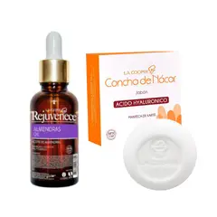 GENERICO - Aceite Facial de Vitamina E + Jabón Concha de Nacar & AH