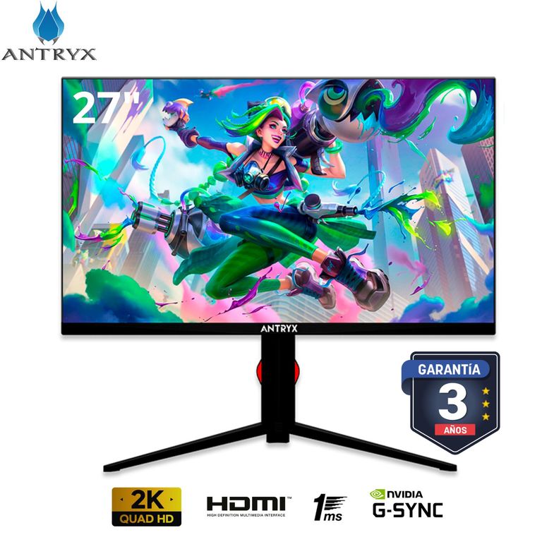 Monitor Vision IPX272QGT, 27" FAST IPS, 2K, 180 Hz, 1ms, G-Sync