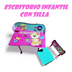 GENERICO - Mesa de Estudios Escritorio y silla Para Niño Osito