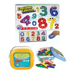 GENERICO - Pop It Números Antiestres + Regletas Coloridas 136Pzs