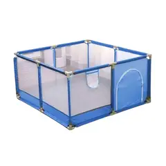 IMPORTADO MC - Corral De Juegos Con Malla De Seguridad Bebé Niño 150X200Cm