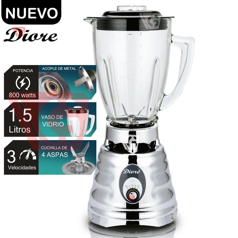 Licuadora Clásica 3 Velocidades 1.5L 4655