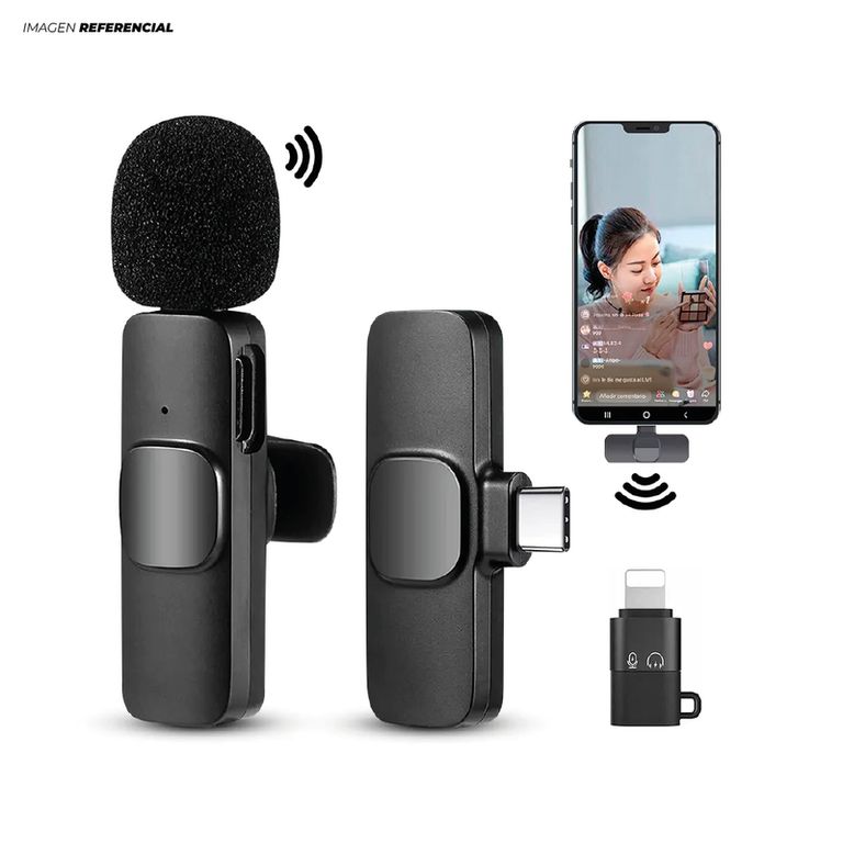 Microfónos Inalámbricos K8 Recargable Tipo C
