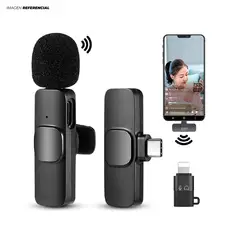 GENERICO - Microfónos Inalámbricos K8 Recargable Tipo C