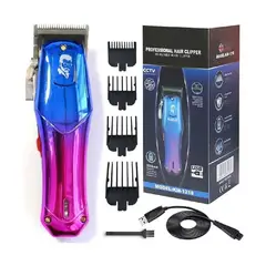 KEMEI - Máquina De Afeitar Para Barbero KM-1218 Inalámbrico