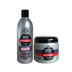 LA BRASILIANA - Shampoo 3En1 500Ml + Bálsamo Capilar 250Ml VOSS FOR MEN
