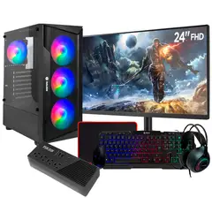 INTEL - COMPUTADORA PC CORE I5 RAM 16GB SSD 500GB 12° GEN MONITOR 24 FULL HD