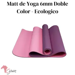 GENERICO - Matt Ecológico Doble Color De 6 mm