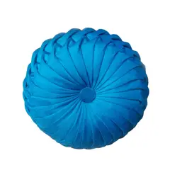 GENERICO - Cojín Decorativo Zenith Redondo Azul