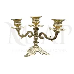 MFAP BRONCERIA Y ANTIGUEDADES - Candelabro luz dorada