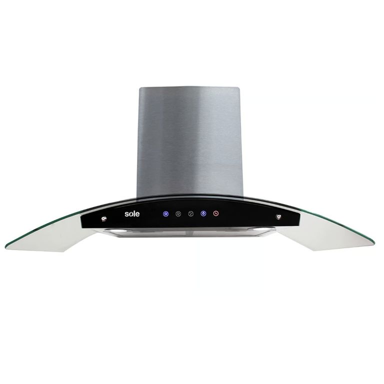 Campana Decorativa Venus Basic 90 cm 1 motor Acero Inoxidable