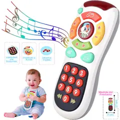 GENERICO - Juguete Control Remoto Desarrollo Bebe Musical y Luces