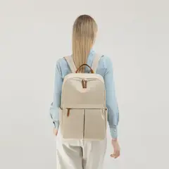 OEM - Mochila Alicent con portalaptop hasta 15.6″ Beige