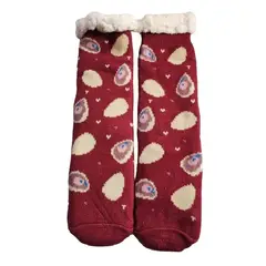 OEM - MEDIAS MUJER INTERIOR CARNERO ANTIDESLIZANTE INVIERNO VIAJE