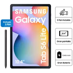 SAMSUNG - Tablet Galaxy Tab S6 Lite 2024 128GB 4GB Ram 10.4" Graphite