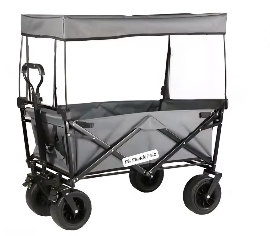 Carrito Carro de Carga Plegable LLanton XL Guiador GRIS