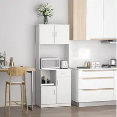 NACION MUEBLES - ALACENA BOGOTA COLOR BLANCO NM