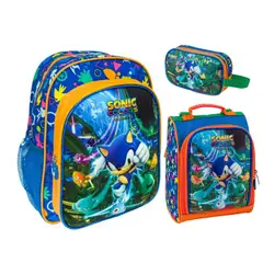SCOOL - SET MOCHILA KIDS SONIC
