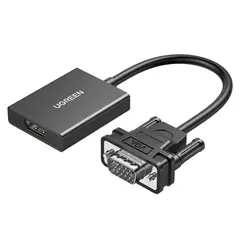 UGREEN - Cable VGA Macho HDMI Hembra 1080p 15cm CM513 - 50945