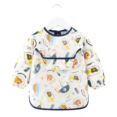 GENERICO - Babero Bebes y Escolares 3 a 4 Años Marino