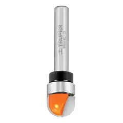 TRUPER - Fresa 1/2" Media Caña con Rodaje para Madera 11464