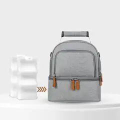DAUER - Cooler Bag De Leche Materna+ 2 Porta Hielo Reutilizables