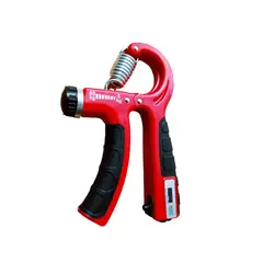 GENERICO - Hand Grip Regulable 60 Kg Con Contador Rojo
