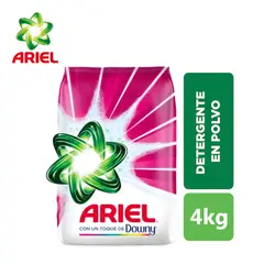 ARIEL - Detergente en polvo 4 kilos Downy