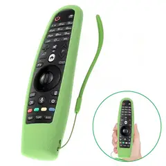 GENERICO - Funda de Silicona Para Control Magic Lg - Verde